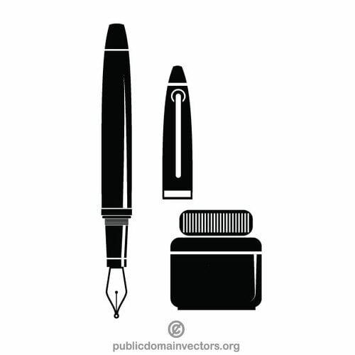 钢笔和墨水