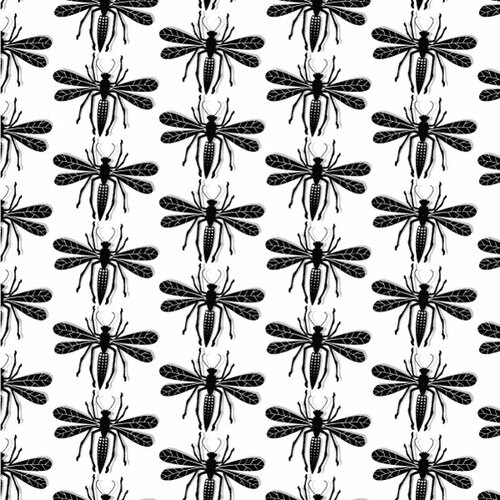 Insects seamless pattern