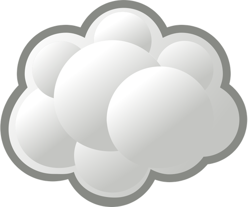 Internet cloud vector graphics