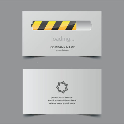 Internet tech company business card