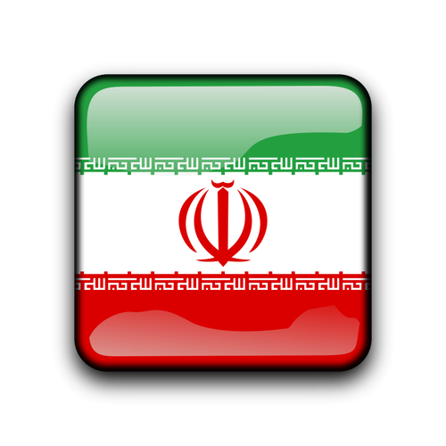 Botón de bandera de Irán