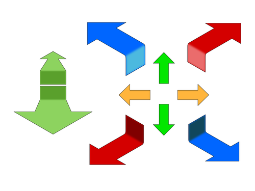 Flèches isométriques