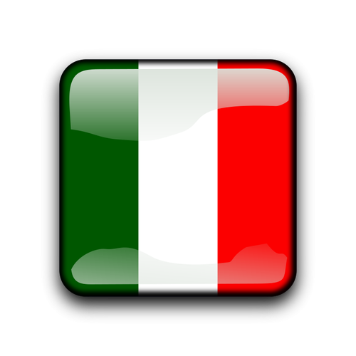 Italy flag button