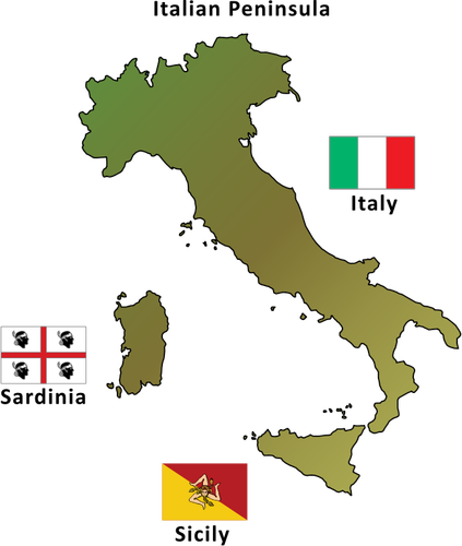 Italian peninsula