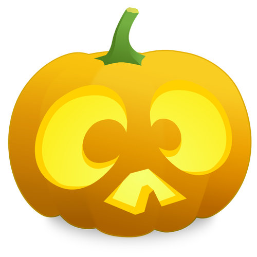 驚きのかぼちゃベクトル画像