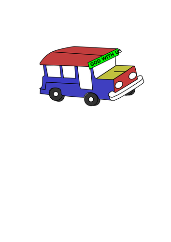 Jeepney colorato