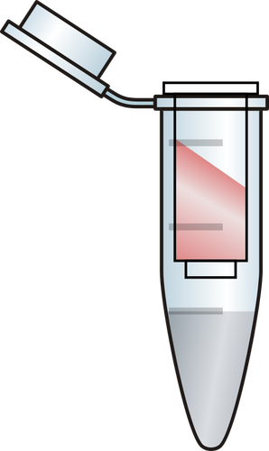 Tubo de Eppendorf aberto