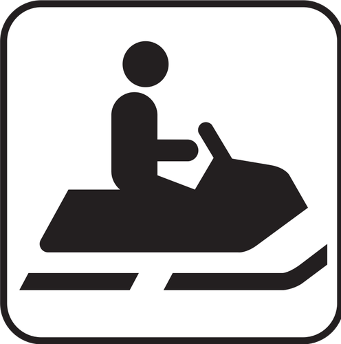 Snowmobile icon