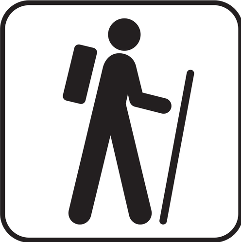 Hiking icon