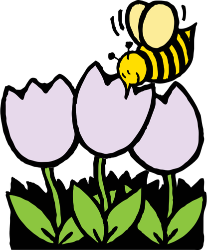 Flores y abejas