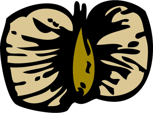 Vector image of birch seed
