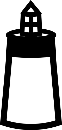 US National Park Maps pictogram for a lighthouse vector image