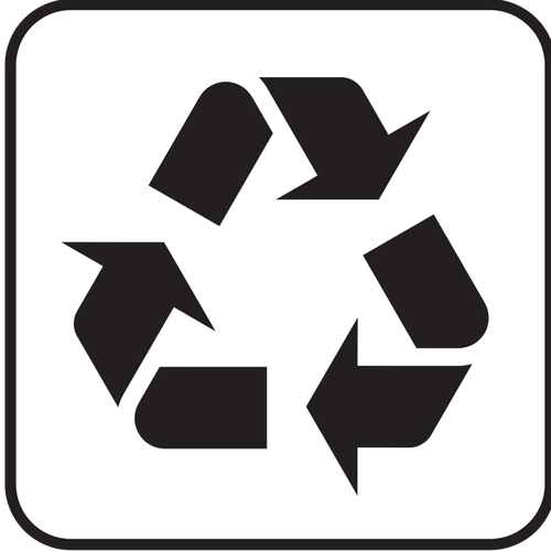 US National Park Karten Piktogramme für das recycling von Vektor-Bild