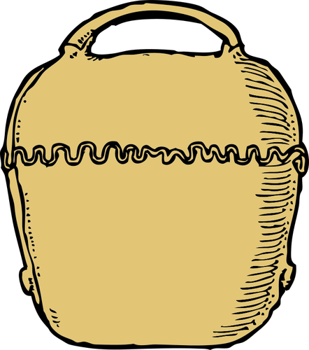 Vektorgrafikk av sveitsiske ku bjelle