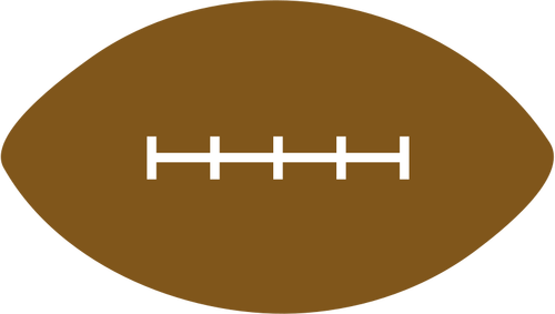 American football vector image