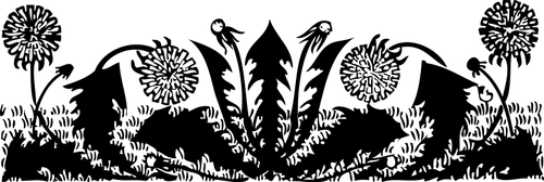 Dandelions vector