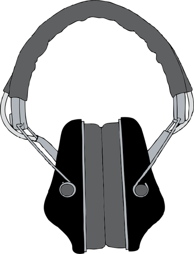 Grafika wektorowa słuchawki