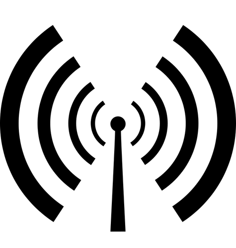 Wireless signal reception vector sign