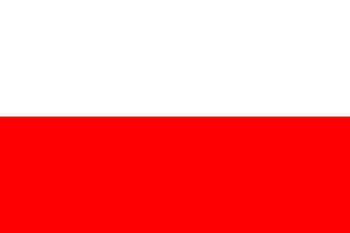 Flag of Luebeck 1874-1918 vector image