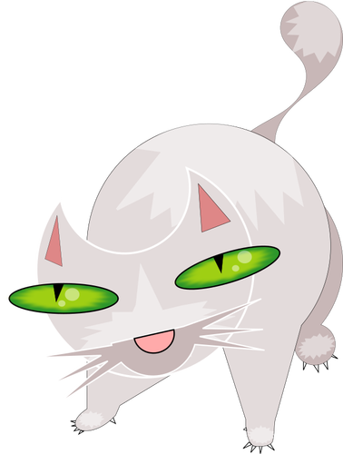 infricosator pisica albă