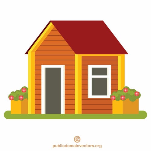 Small house for kids | Public domain vectors