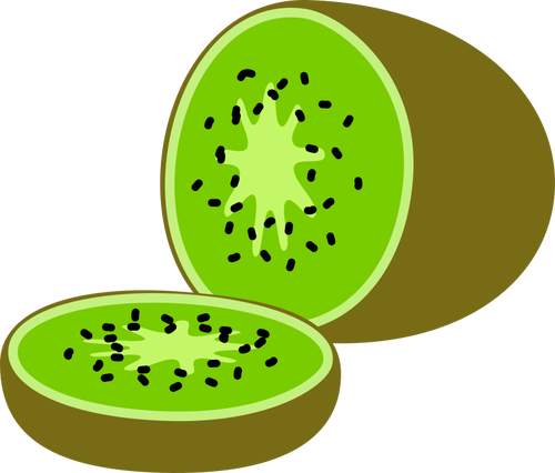 Grün kiwi