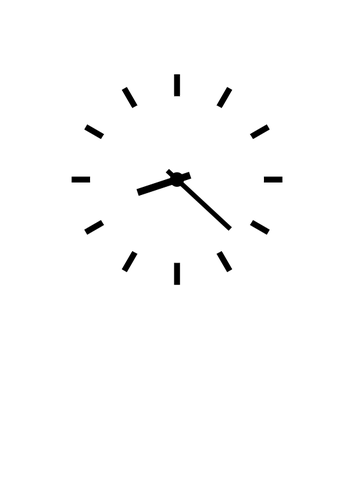Image de vecteur horloge