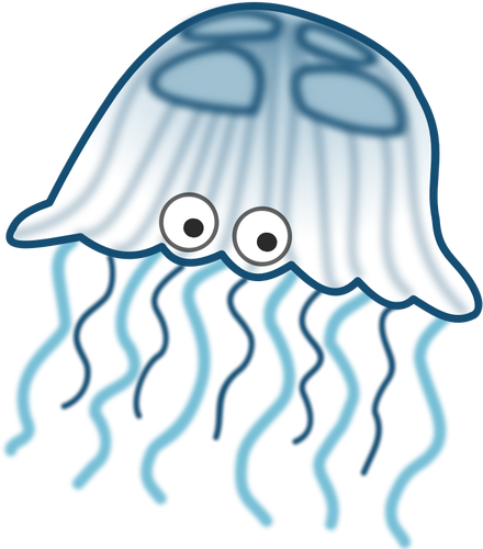 Dibujos animados medusas