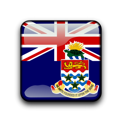 开曼群岛国旗矢量