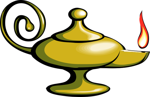 Aladin's lamp | Public domain vectors