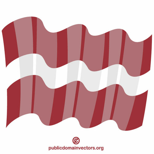 Latvian national flag