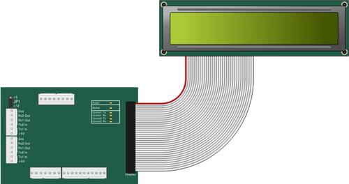 LCD utfoldelse bilde