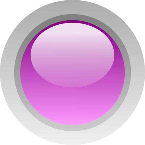 Finger size purple button vector illustration