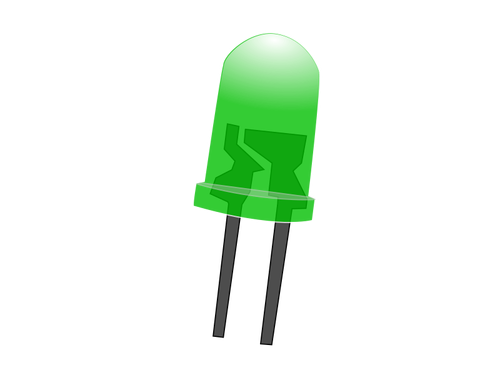 Lampe à LED vert