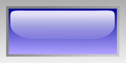 Obdélníkový lesklý modrý box vektorový obrázek