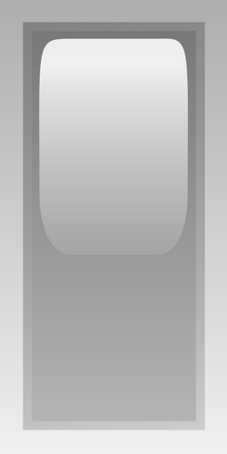 長方形の灰色のボックスのベクトル描画