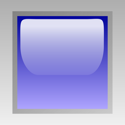 LED čtverec modré vektorové ilustrace