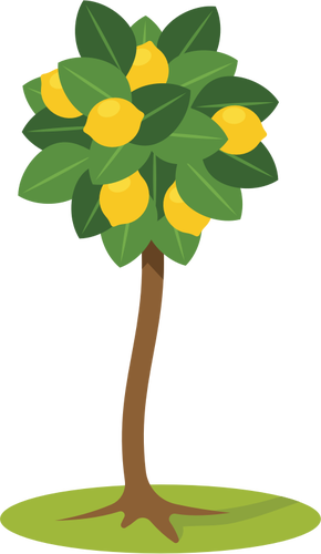 Símbolo del árbol de limón