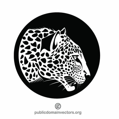 Леопард дикая кошка