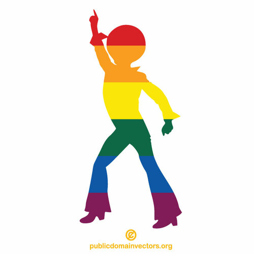 LGBT disco dancer