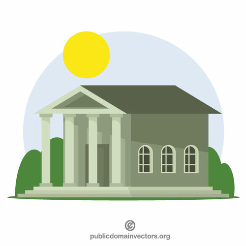 Library building | Public domain vectors