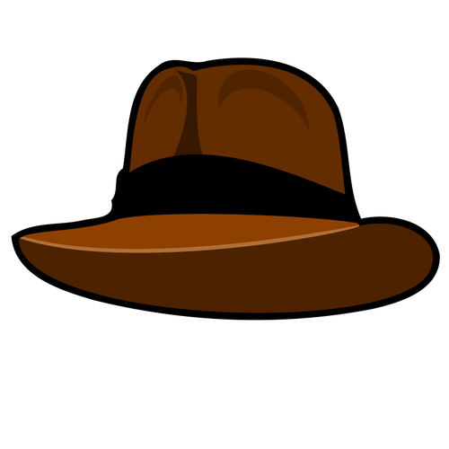 Aventura sombrero vector de la imagen