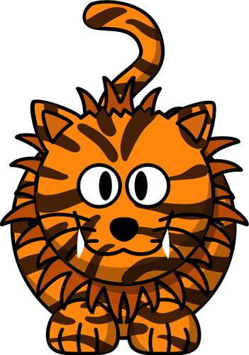 Cartoon liger