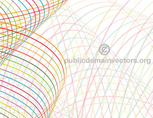 Lines galore vector graphic