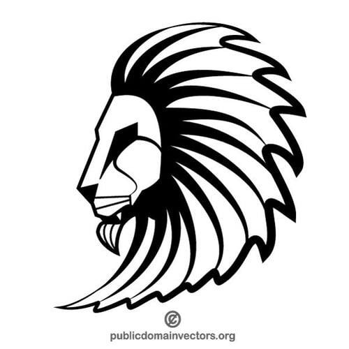 Lion vector clip art