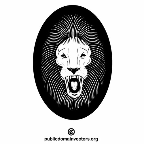 Illustration vectorielle lion