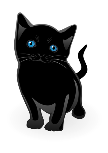 Little cat vector