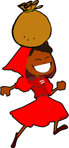 Little Red Riding Hood in Afrika