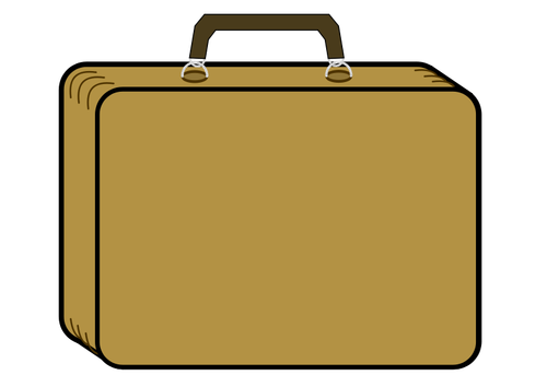 Resväska vektorbild