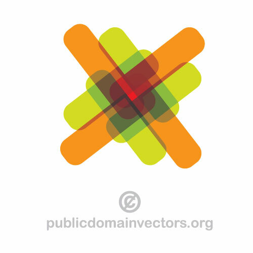 לוגו עיצוב צורה וקטורית